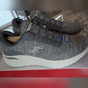 Skechers Gray Arch Fit Shoes
